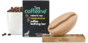 mCaffeine Naked & Raw Cappuccino Coffee Bathing Bar Soap | Polishing & Toning | Caramel, Almond Milk | Ph 5.5, Skin Friendly (100 g)
