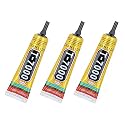 Mcare T-7000 Glue Multipurpose Adhesive Black Glue Sealant Clear Fabric, Mobile Phone Screen Repair, DIY Jewelry, Art and Resin Crafts, Bag Decoration. (Pack Of 3)