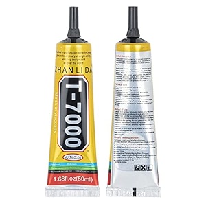 mcare zhanlida t 7000 50ml mobile display black glue multipurpose fabric glue mobile glue for screen repairing this can also be used for jewelry shoes art and crafts black