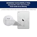 Mcart 360 Degree Rotating Leather Smart Case Cover Stand for iPad mini 2, Mini 3 (7.9 Inch) A1432, A1454, A1455, A1489, A1601, A1490, A1491, A1599, A1600 (Trifold Red)
