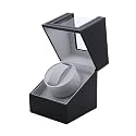 Mcbazel Single Watch Winder, Ultra Quiet Japanese Motor Automatic Watch Winder Box with Adjustable Watch Pillow