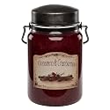 McCall’s Candles | Cinnamon &amp; Cranberries | 26 oz Scented Candle | USA-Poured | Vintage Rustic Jar with Carrying Handle | Cinnamon Spice &amp; Tart Cranberry Fragrance