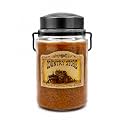 McCall’s Candles | Country Store | 26 oz Scented Candle | USA-Poured | Vintage Rustic Jar with Carrying Handle | Rosehips, Apples &amp; Spice Fragrance