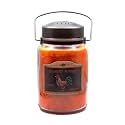 McCall’s Candles | Farmer’s Market | 26 oz Scented Candle | USA-Poured | Vintage Rustic Jar with Carrying Handle | Nutmeg, Cinnamon &amp; Clove Spice Fragrance
