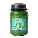 McCall’s Candles | Grandma’s Kitchen | 26 oz Scented Candle | USA-Poured | Vintage Rustic Jar with Carrying Handle | Spiced Cinnamon &amp; Cozy Allspice Fragrance