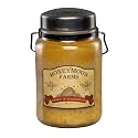 McCall’s Candles | Honey & Cornbread | 26 oz Scented Candle | USA-Poured | Vintage Rustic Jar with Carrying Handle | Sweet Buttery Bakery Fragrance