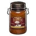 McCall’s Candles | Sunrise Cinnamon Bun | 26 oz Scented Candle | USA-Poured | Vintage Rustic Jar with Carrying Handle | Sweet Cinnamon, Maple &amp; Dough Fragrance