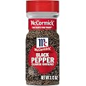 McCormick Black Pepper, Coarse Ground, Non GMO, Hand-Harvested, Enjoy Distinctive Pepper Flavor While Cooking & Tableside, 3.12 Ounce (Pack of 12)