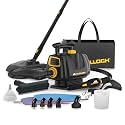 McCulloch MC1270 Portable Power Steam Cleaner, 30 Minute Runtime, 16 Accessories: Mop Head, Brushes, &amp; More - Built for Home, Tile, Grout, Carpet, Furniture, &amp; Personal Car Detailing
