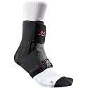 McDavid Lace-Up Ankle Brace for Men &amp; Women, Ultralight Figure 8 Sprained Ankle Support with Side Stabilizers for Sports, Basketball, Soccer, Football, Volleyball, Running