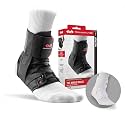McDavid Lace-Up Ankle Brace for Men &amp; Women, Ultralight Figure 8 Sprained Ankle Support with Side Stabilizers for Sports, Basketball, Soccer, Football, Volleyball, Running