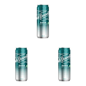 mcdowells soda water pack of 36 x 250 ml  premium carbonated beverage  zero sugar  strong amp refreshing fizz  perfect mixer for whisky vodka gin amp cocktails  sparkling drink