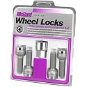 McGard 28020 Chrome Bolt Style Radius Seat Lock Bolt Set (M14 x 1.5 Thread Size) - Set of 4