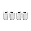 McGard 64002 Chrome Cone Seat Style Lug Nuts (M12 x 1.5 Thread Size) - Set of 4