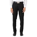 McHenry Men39s Stretchable Self Checkered Formal Trousers