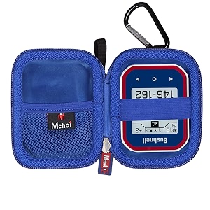 mchoi golf gps storage case suitable for bushnell phantom 2 handheld gps phantom golf gps shockproof golf rangefinder protective case blue case only