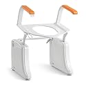 MCombo Dual Motor Power Toilet Seat Lift for Elderly, 350lbs, TL377CW