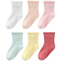 Mcool Mary 6 Pairs Toddler Ruffle Socks for Girls
