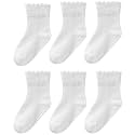 Mcool Mary 6 Pairs Toddler Ruffle Socks for Girls