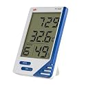 MCP Helathcare Digital Room Temperature Meter LED Display With Multi Function & Probe Sensor Thermometer (White)