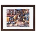 MCS Puzzle Frame, 14.25x19.25, Walnut, Wall-Mounted