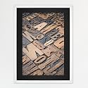 MCS Puzzle Frame, 20x27, White, Wall-Mounted