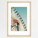 MCS Puzzle Frame, 20x30, Natural Woodgrain, Wall-Mounted