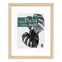 MCS Studio Gallery Frame, 16x20 Inch with 11x14 Inch Mat, Wall Art