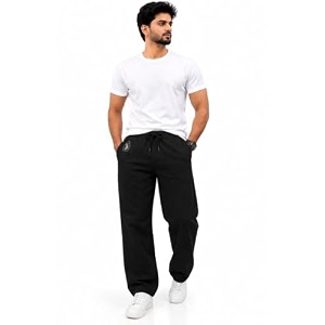 MCSTAN Mens Linen Blend Cotton Pants Casual