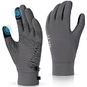 MCTi Lightweight Glove Liners for Men Women, Warm Touchscreen Gloves