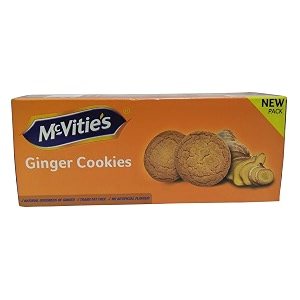 mcvitie39s cookies - ginger 120g carton