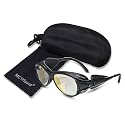 MCWlaser CO2 Laser Safety Glasses 10600nm 10.6um Protective Goggles Eye Protection Glasses, for CO2 Laser Engraving Cuttinge Beauty EP-25