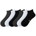 +MD Bamboo Viscose Ankle Socks for Women and Men, Smell Control Breathable Cushioned Sole Casual 6 Pairs