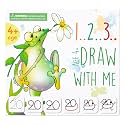 MD CREATIVE Draw & Trace Numbers Educational Toy for Girls & Boys 3-6