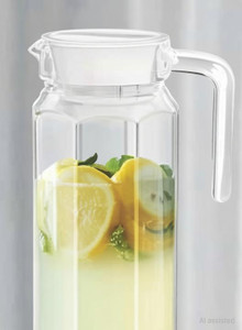 MD Retail 1 L Glass Water Jug