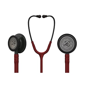 classico iii zed_black light wait chest pies stethoscope stainless steel dual-head acoustic stethoscope for nursesstudentsdoctors burgundy
