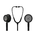 MDLS Life Strong Classico III Zed_Black Light Wait Chest Pies Stethoscope, Stainless Steel Dual-head stethoscope For Nurses/Students/Doctors Acoustic Stethoscope (Black)