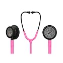 Classico III Zed_Black Light Wait Chest Pies Stethoscope, Stainless Steel Dual-head stethoscope For Nurses/Students/Doctors Acoustic Stethoscope (Pink)