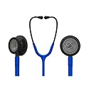 Classico III Zed_Black Light Wait Chest Pies Stethoscope, Stainless Steel Dual-head stethoscope For Nurses/Students/Doctors Acoustic Stethoscope (Blue)