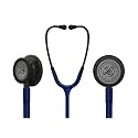 Classico III Zed_Black Light Wait Chest Pies Stethoscope, Stainless Steel Dual-head stethoscope For Nurses/Students/Doctors Acoustic Stethoscope (Navy Blue)