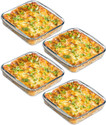 MDNSHO Borosilicate Glass serving bowl Tray Container