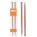 Mdoker 13.8 Inch Aluminum Knitting Needles Colored Straight Single Pointed Metal Sweater Knitting Needle for DIY Knitting Projects,Size US 13(9mm)