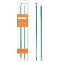 Mdoker 13.8 Inch Aluminum Knitting Needles Colored Straight Single Pointed Metal Sweater Knitting Needle for DIY Knitting Projects,Size US 9(5.5mm)