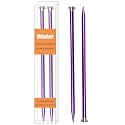 Mdoker 13.8 Inch Aluminum Knitting Needles,Colored Straight Single Pointed Metal Sweater Knitting Needle for DIY Knitting Projects,Size US 11(8mm)