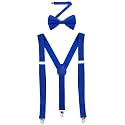 MDSTYLE Suspenders for Men Women Boys - Adjustable Y-Back