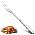 Meat Fork 2 Prongs, 11 Inch, Stainless Steel, Ergonomic Handle