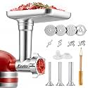 Metal Meat Grinder Attachment for KitchenAid Stand Mixers