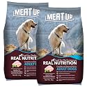 Meat Up Adult Dry Dog Food 6kg (3kg + 3kg) | Chicken Flavour | Glucosamine for Healthy Joints &amp; Bones | Enriched with Vitamins &amp; Minerals | Supports Digestive Health
