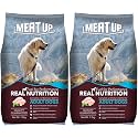 Meat Up Adult Dry Dog Food 2.4kg (1.2kg + 1.2kg) | Chicken Flavour | Healthy Skin &amp; Coat | Antioxidants | Enriched with Vitamins &amp; Minerals