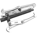 MEC® 12Inch Bearing Puller/Pulley Puller with 3 Reversible Leg/Jaws Drop Forged Steel Chrome Plated Finish (Pack of 1 Pc)
